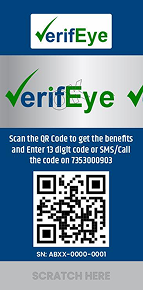 VCQRU VerifEye Label